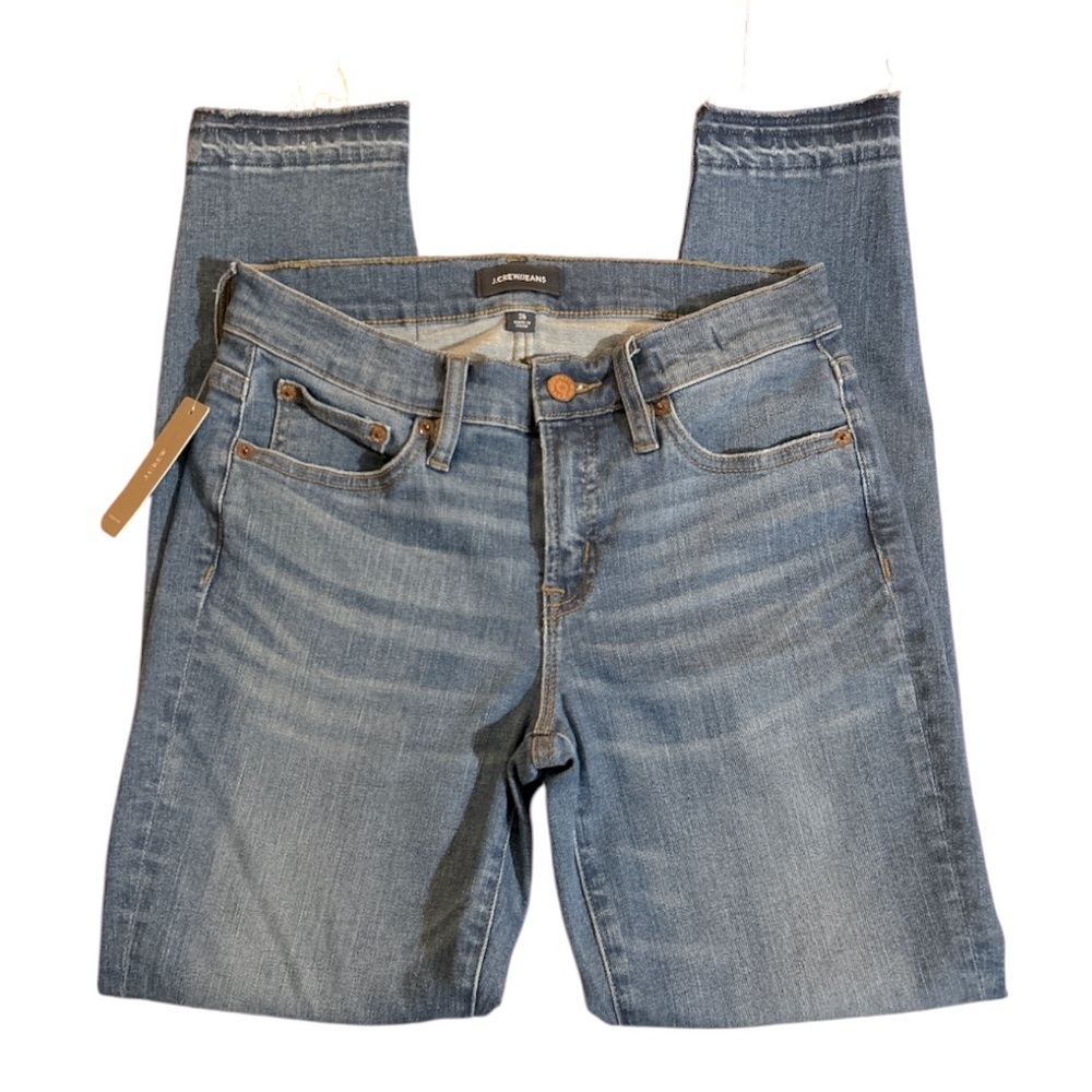 NWT J. Crew factory 8" Toothpick Jean with Let-Down Hem: size 26 - Picture 14 of 15